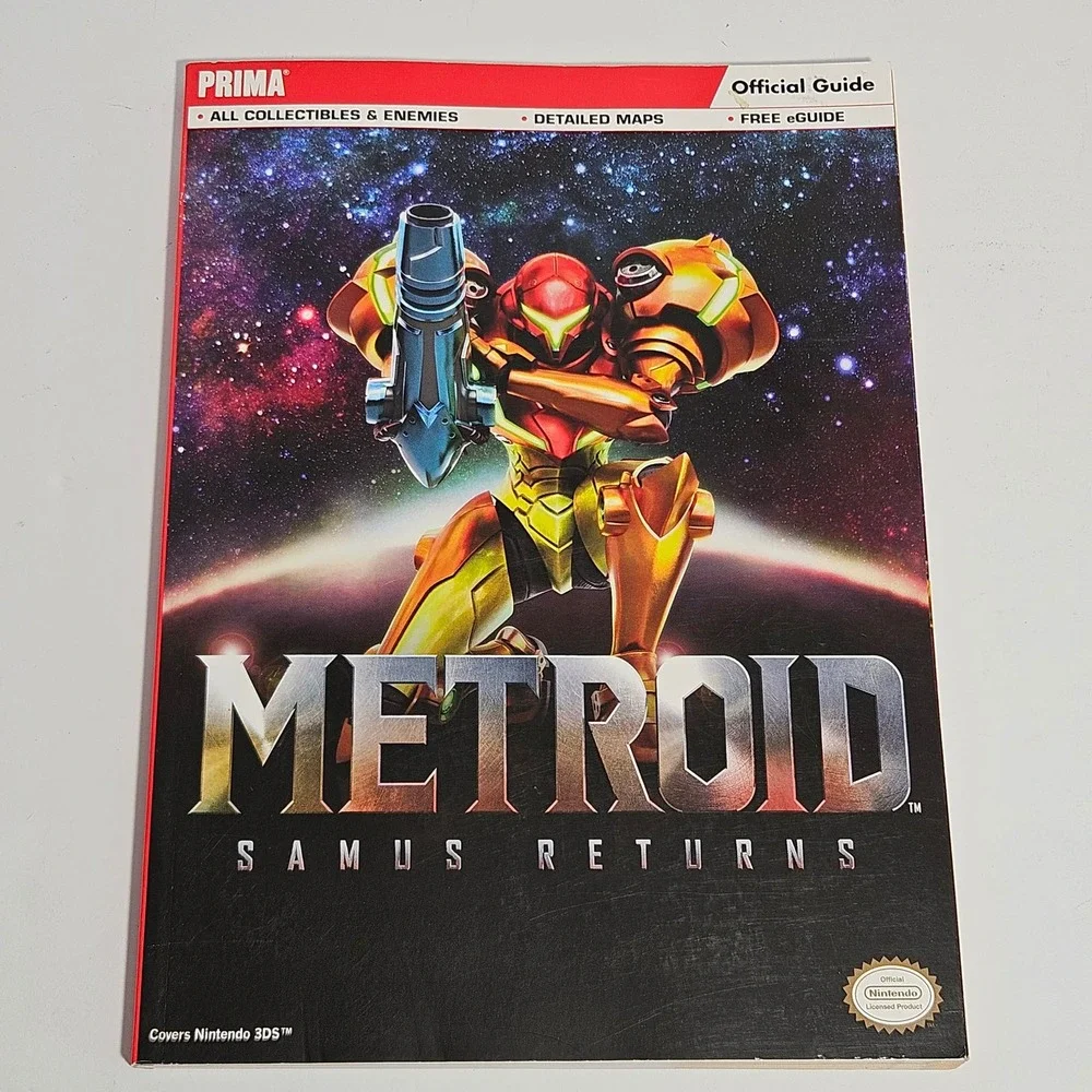 Prima Games Metroid Samus Returns Official Strategy Guide Nintendo 3DS 2017